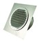 Deflecto Deflect-O 4 in. W X 4 in. L Silver Aluminum Eave Vent EARL4TF - alternate 1